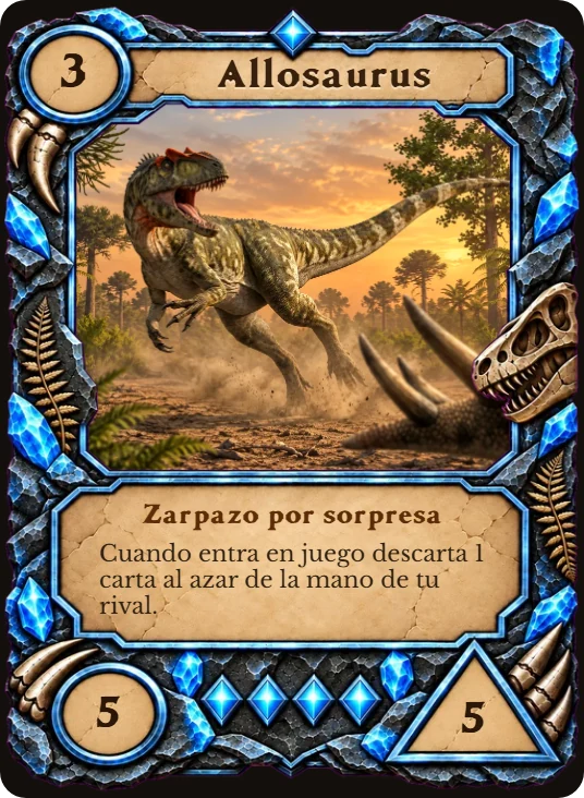 Carta de Allosaurus